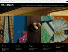 Tablet Screenshot of colordesignsrl.com